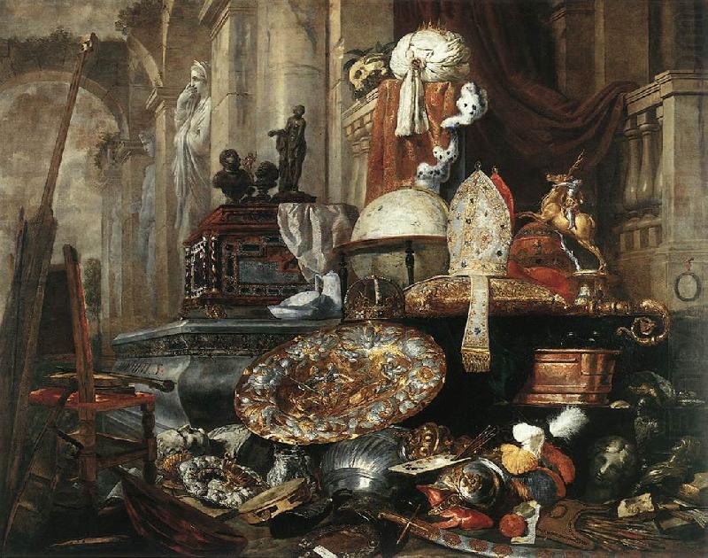 BOEL, Pieter Large Vanitas Still-Life  gdh china oil painting image